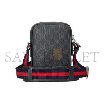 GUCCI GG BLACK MESSENGER 598103 (18*14*6cm)
